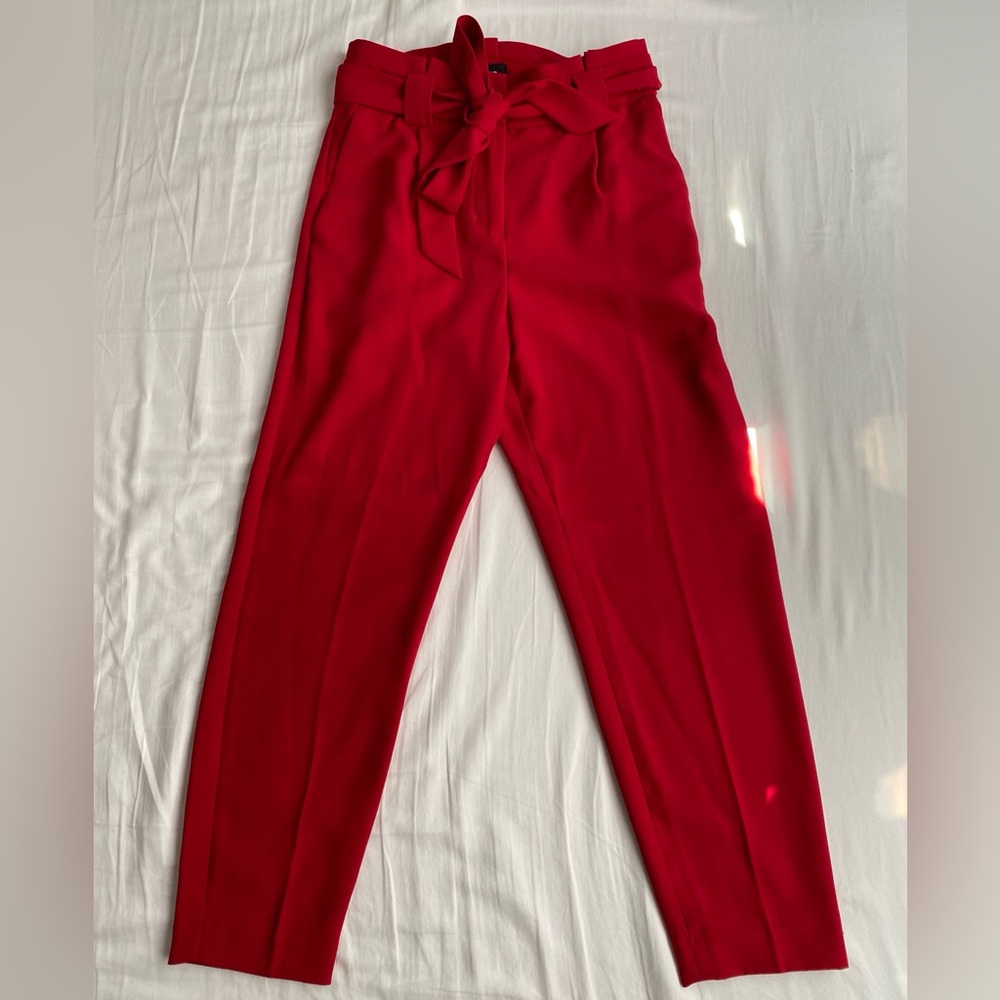 Express Red Women's Trousers